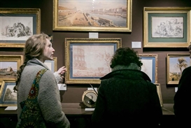 The 26th annual Salon du Dessin in Paris is 4 percent up with 13,000 visitors over six days