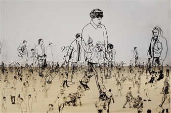 Zadok Ben-David: People I Saw But Never Met - Shoshana Wayne Gallery