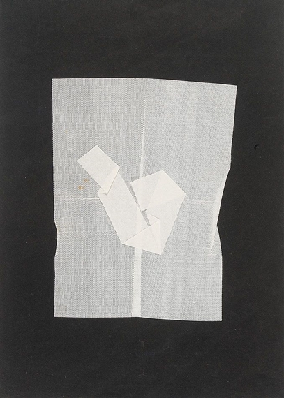 Faltung Weiß vor Schwarz