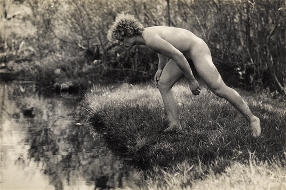 Narcissus by Duane Michals, 1985