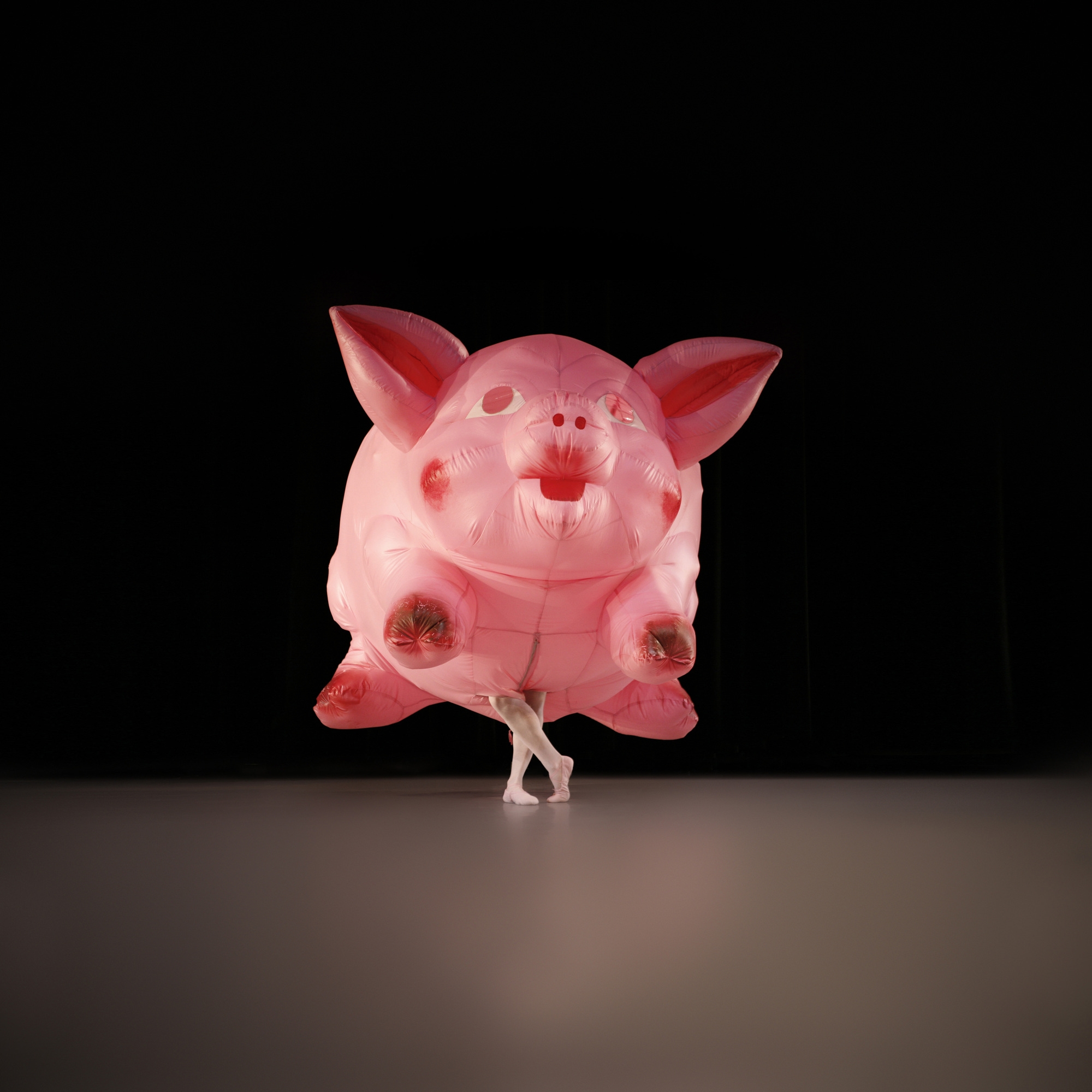 Jeff Koons | Inflatable Pig Costume | MutualArt