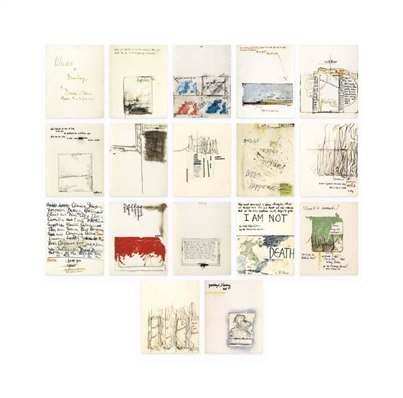 Words and Drawings of Frank O’Hara Mario Schifano