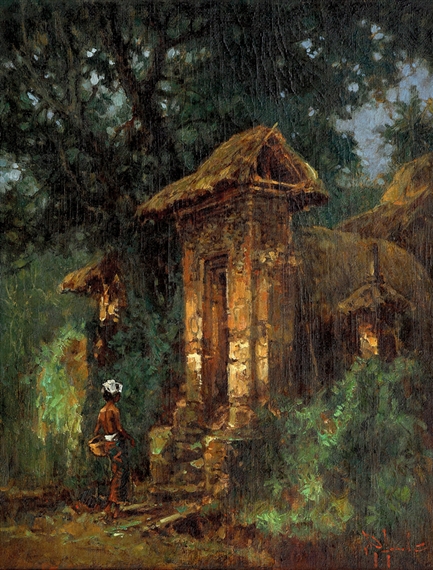 Menuju Pura by R. Hadi