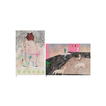2 works 1. Work / 2. Pink House - Tamaki Nagai