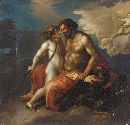 Albani Francesco | Jupiter and Ganymede | MutualArt