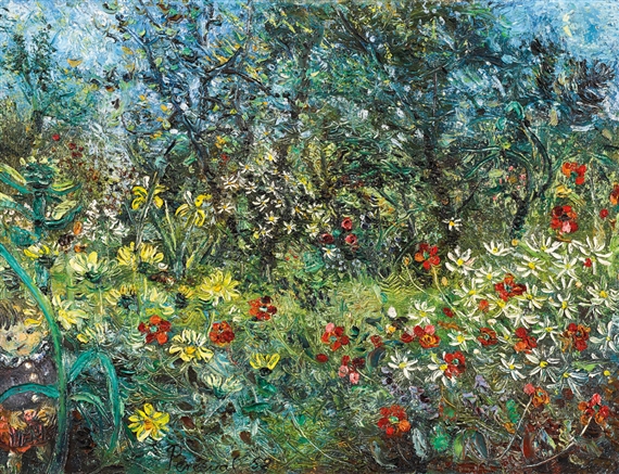Neil Douglas' Garden by John Perceval, 1958