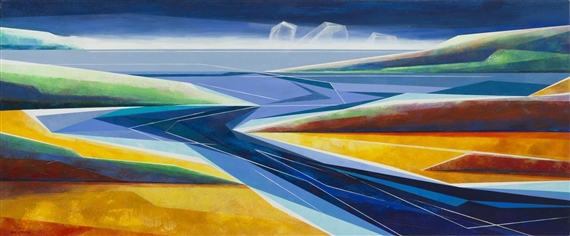 Waterland 012 - Rivers by Marta Bilecka, 2016