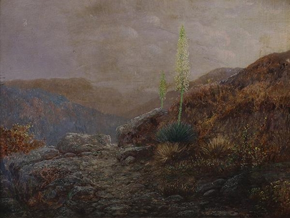 Desert Landscape by Leonard Ochtman