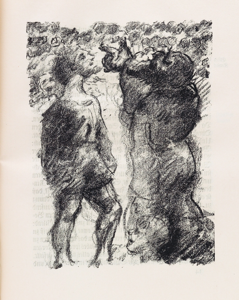 Saul und David by Lovis Corinth, 1923