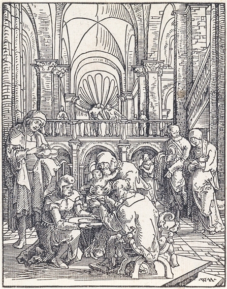 The Circumcision by Wolf Huber, circa 1512-1513