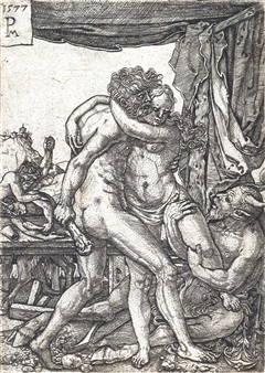 Hercules Prevents the Rape of Hippodameia - Peter Maes