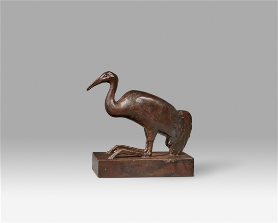 Hockender Kranich by Gerhard Marcks, 1942