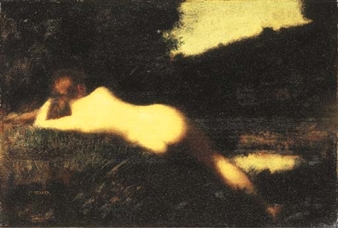 Reclining Nude - Jean-Jacques Henner