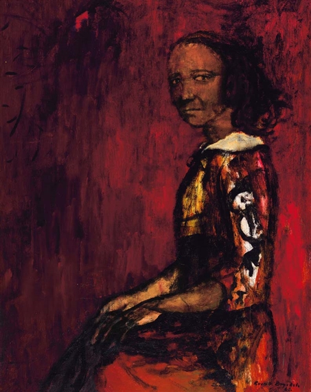 Half-caste Woman by Russell Drysdale, 1961