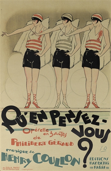Qu'en Pensez-Vous? by Georges Dola, 1929