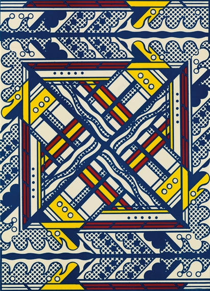 版画 Roy Lichtenstein Folded Hat 1968 Roy Lichtenstein | Hat (1968) | MutualArt