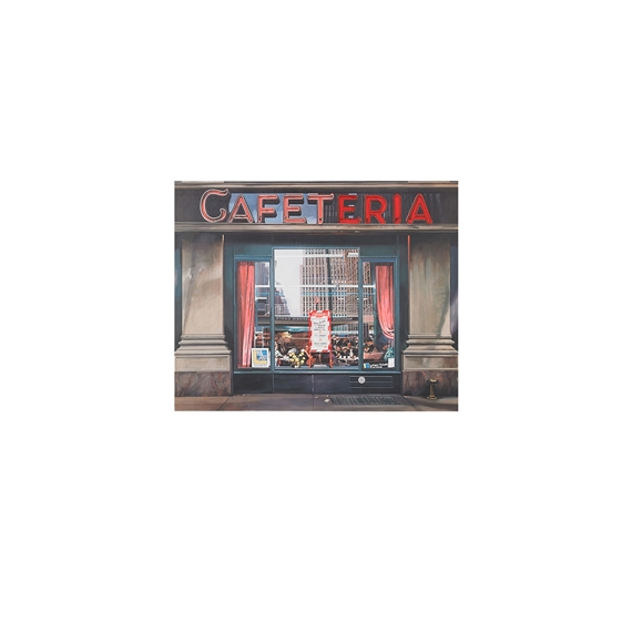Cafeteria from Radical Realism I by Richard Estes, 1970
