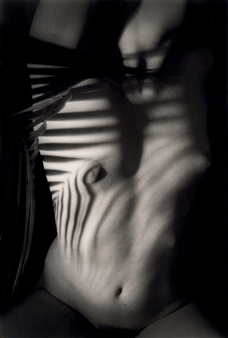 Nu zébré - Yves Pitchen
