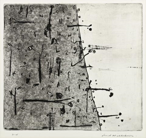 HILLSIDE NUMBER 1 – 66 by Fred Williams, 1965