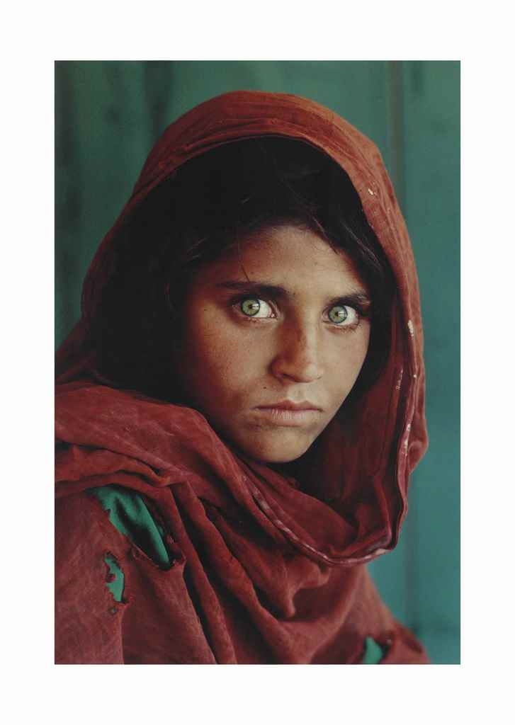 Afghan Girl by Steve McCurry, 1984