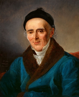 Portrait of Samuel Hahnemann - Marie Mélanie d’Hervilly Gohier Hahnemann