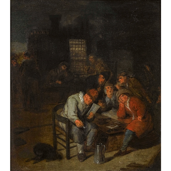 Der Vorleser by Jan Jacobsz Molenaer