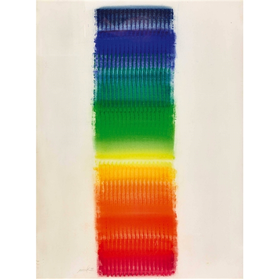 No Title by Heinz Mack, 1974