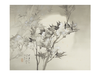 MOONLIGHT NIGHTCHERRY BLOSSOMSFLOWER - Keigetsu Matsubayashi