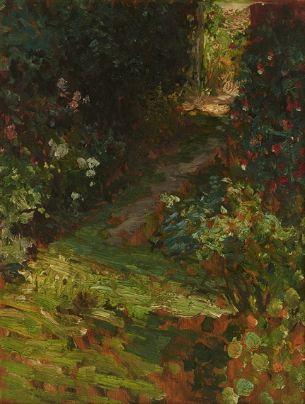 The Garden Walk by E. Phillips Fox, 1908