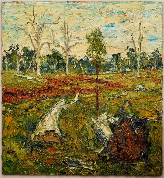 Sandy Crossing by Nicholas Harding, 1997