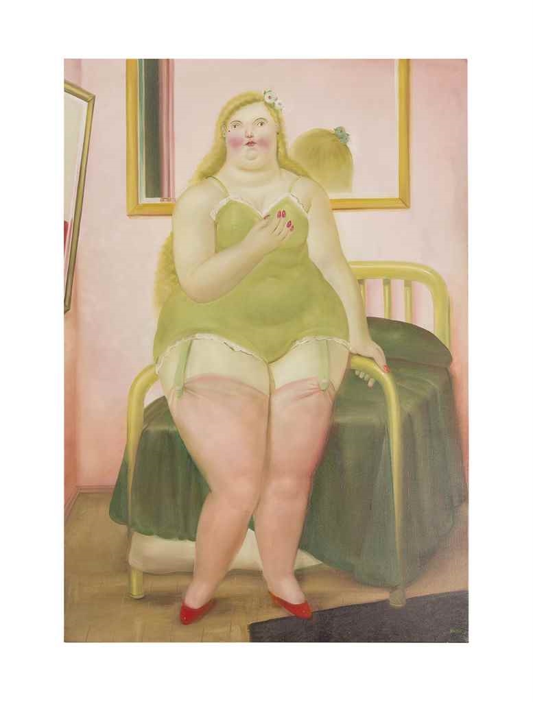 Fernando Botero, The Seamstress (La Costurera)