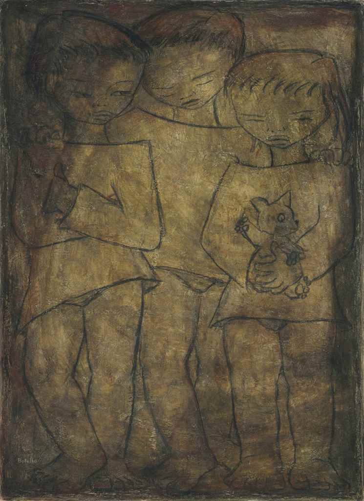 Ángel Botello | Los hijos del artista (Circa 1965) | MutualArt
