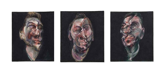 Francis Bacon | Three Studies for a Portrait of George Dyer (1963 ...