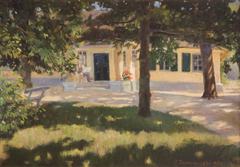 Na werandzie - Aleksander Dzwonkowski