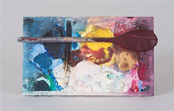 Totes Meer - The Dead Sea by Michael Buthe, 1990