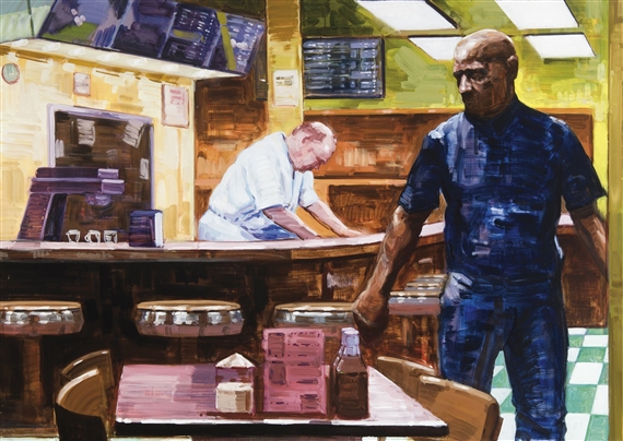 Bar Scene by Jerry Mangelschots, 2016
