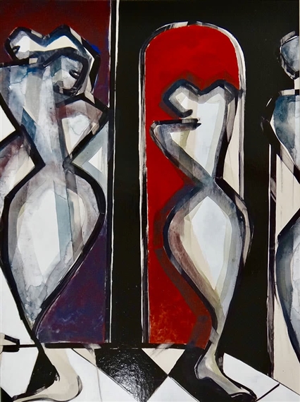 "Inside Out - Night Stations" Art Deco Series by Des Robertshaw