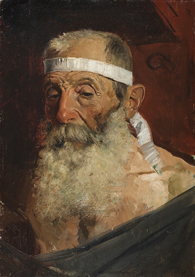 Ritratto di uomo con barba by Nicolò Barabino