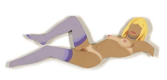 Reclining Stockinged Nude (Small) #5