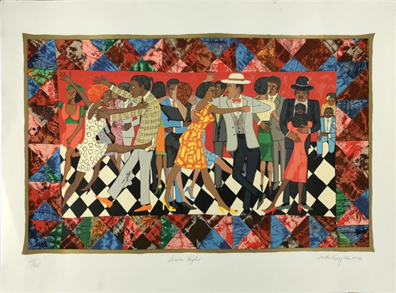 Groovin High by Faith Ringgold, 1996