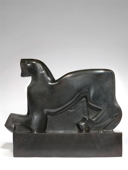 La lionne by Joseph Csaky, 1924