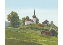 Wassen, spring hill by Hiroshi Hada, 1991