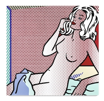 NUDE SUNBATHING - Roy Lichtenstein