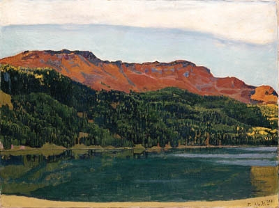 Silvaplanersee mit Piz Corvatsch