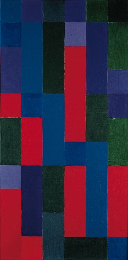 Grn-blau-rot by Johannes Itten, 1967