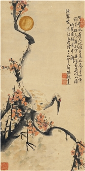 Crane and Plum - Feng Huan