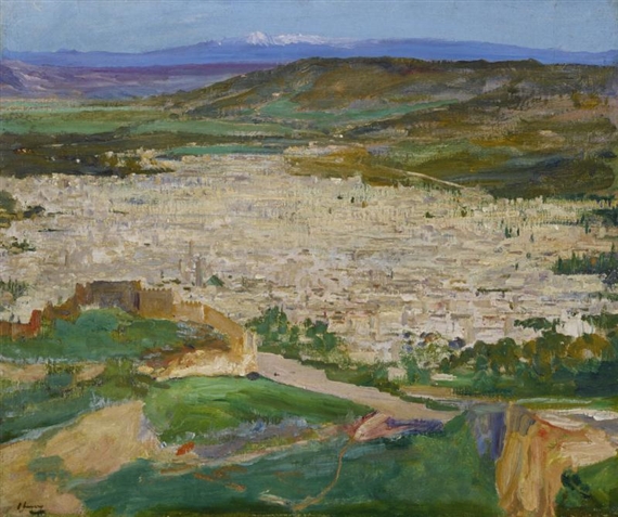 A View of Fez by John Lavery, 1919