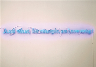 And what, for example, am I now seeing? - Galleria Continua, Les Moulins