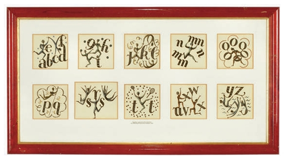 Eric Ravilious | The Alphabet (1933) | MutualArt