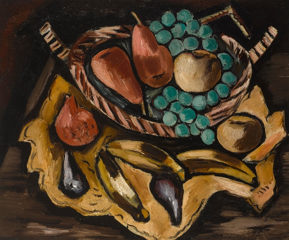 Still Life with Pears by Marsden Hartley, 1925